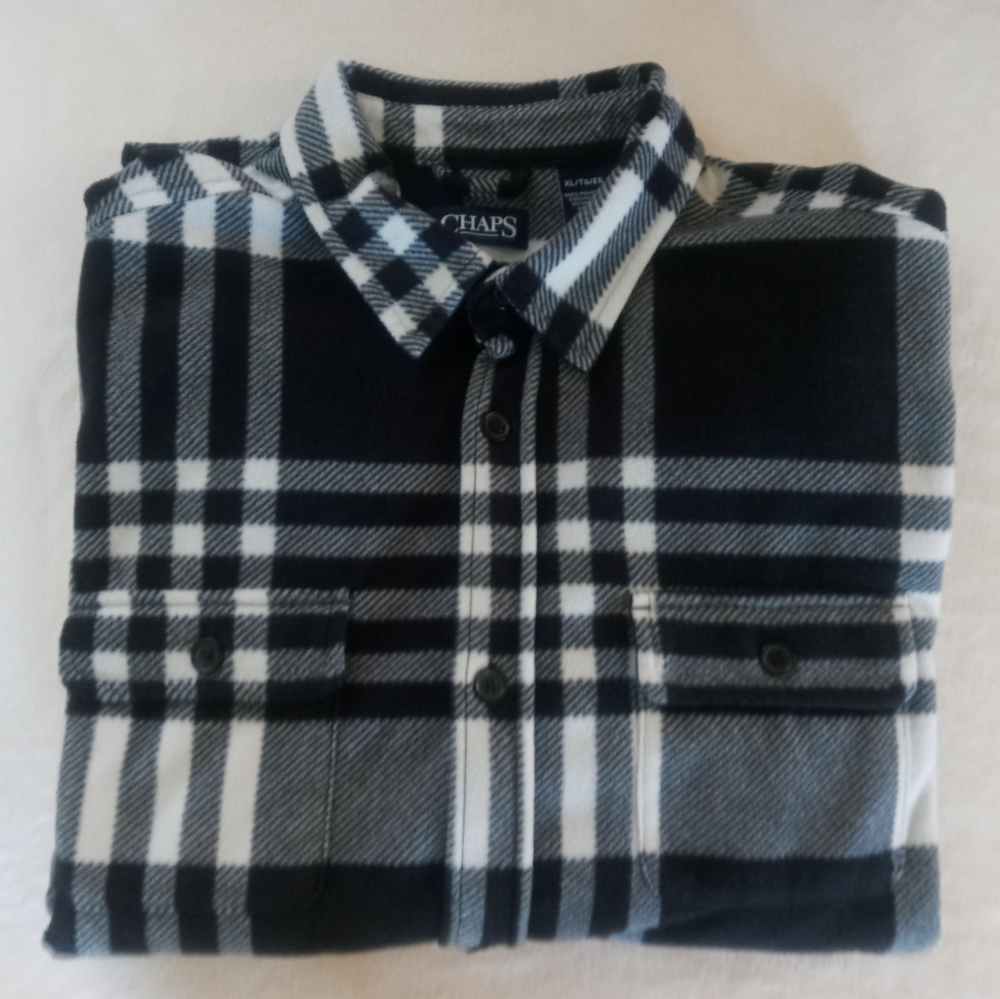 Men's CHAPS Shirt/Jacket Size XL